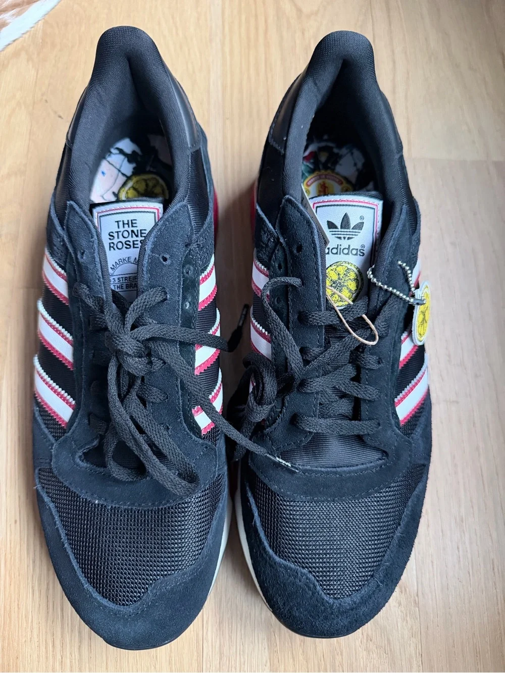 ADIDAS ZX 600 'MANCHESTER UNITED THE STONE ROSES' Men’s 10.5 NWB